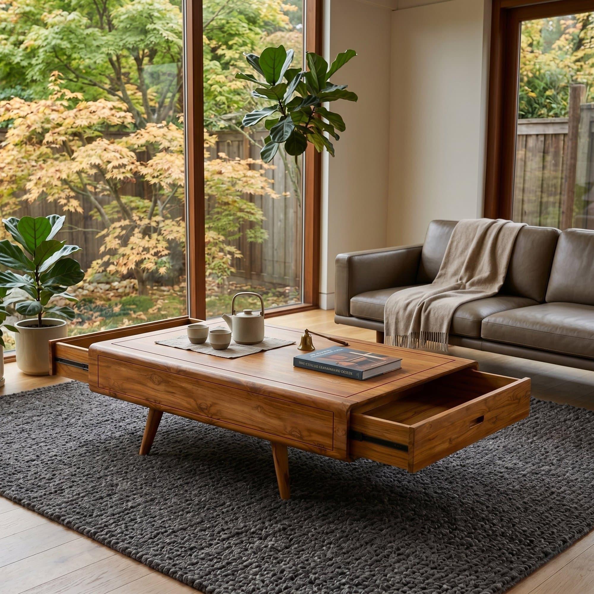 NORWICH Teak Coffee Table view 2