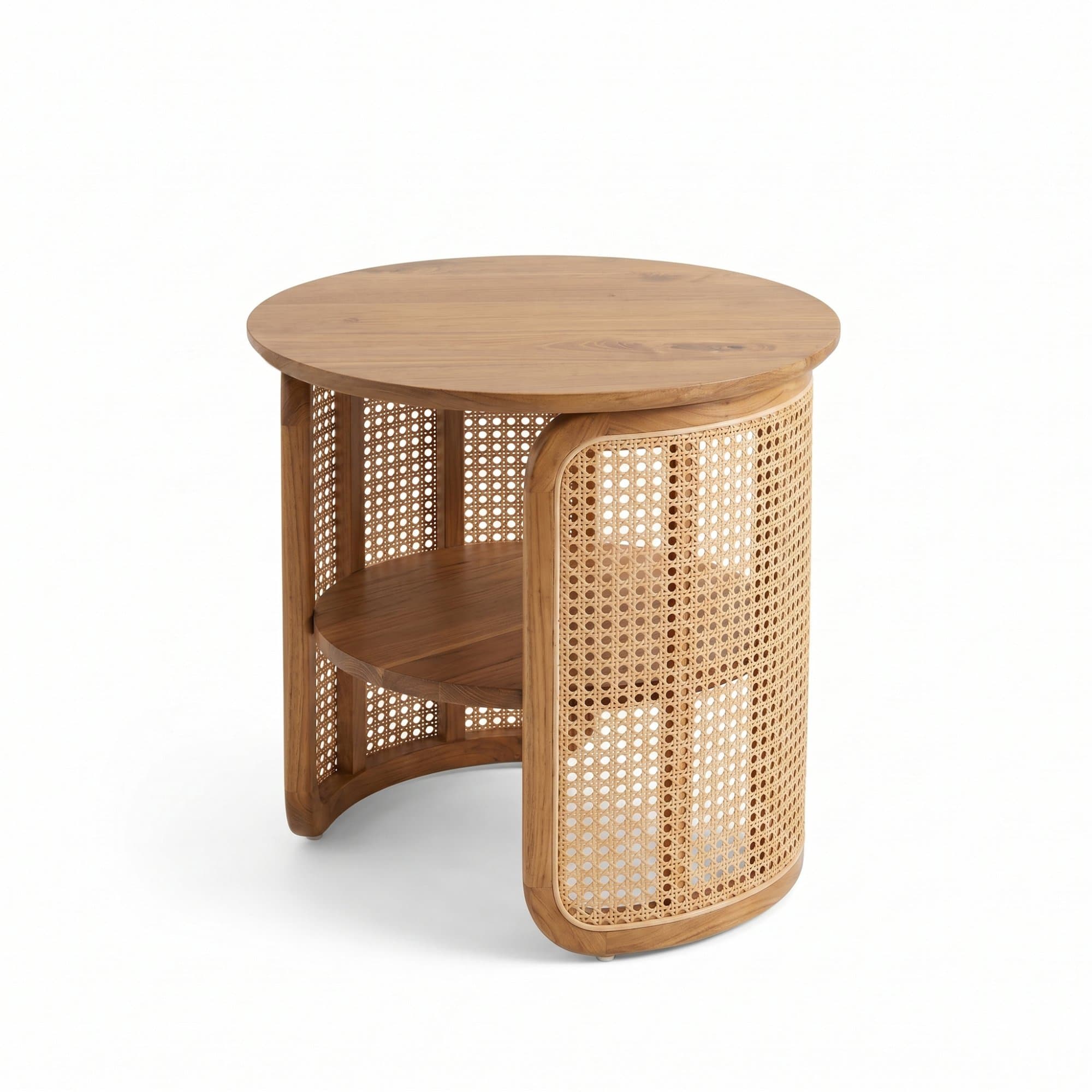 MODENA Teak Side Table view 1