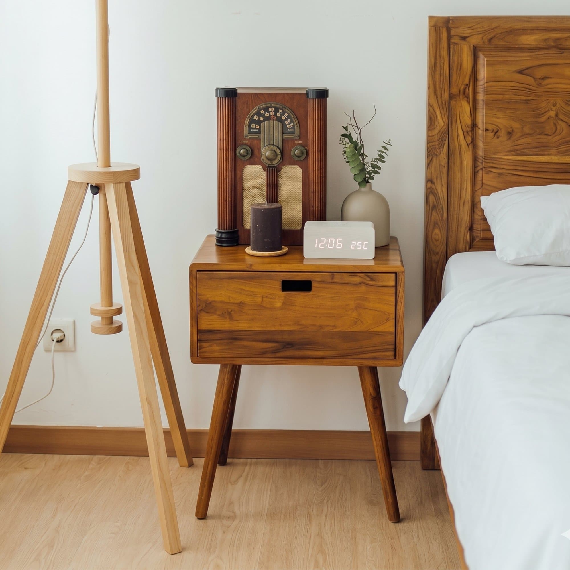 ROLF Teak Side Table view 2