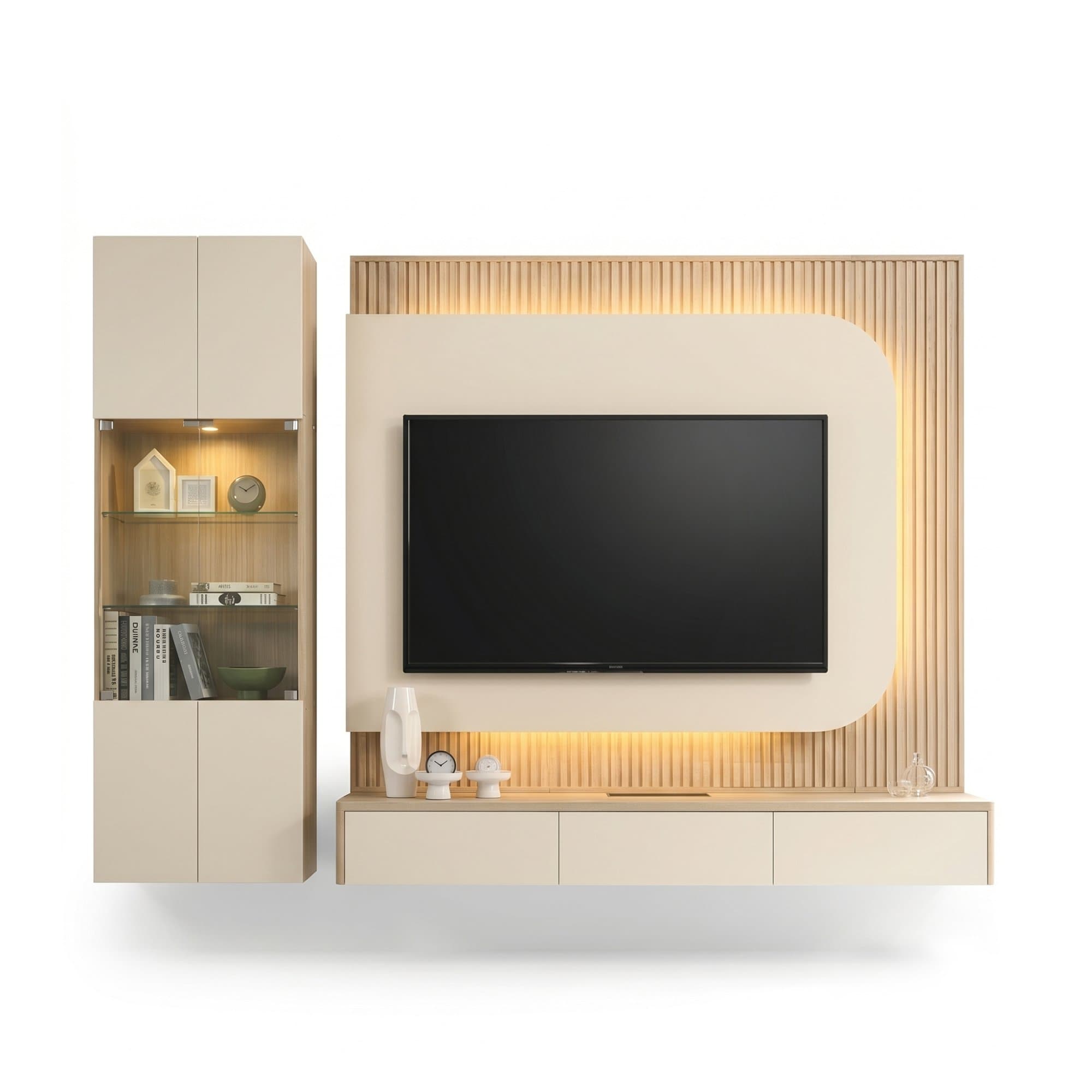 MUJI 6' TV Wall Unit