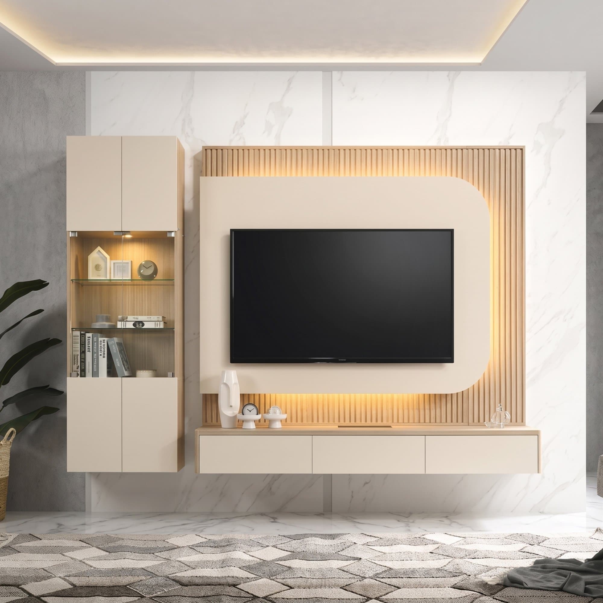MUJI 6' TV Wall Unit alternate view