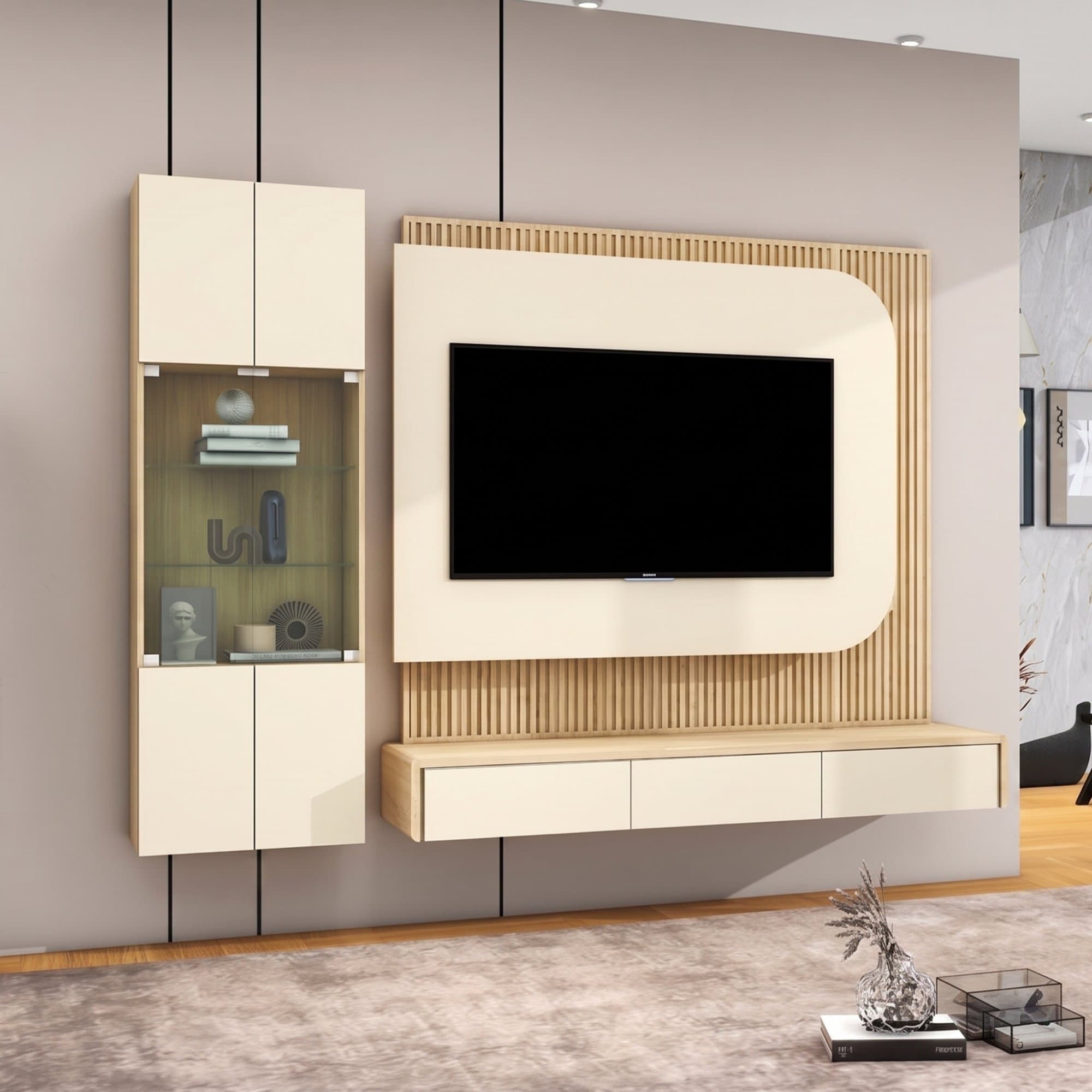 MUJI 6' TV Wall Unit view 3