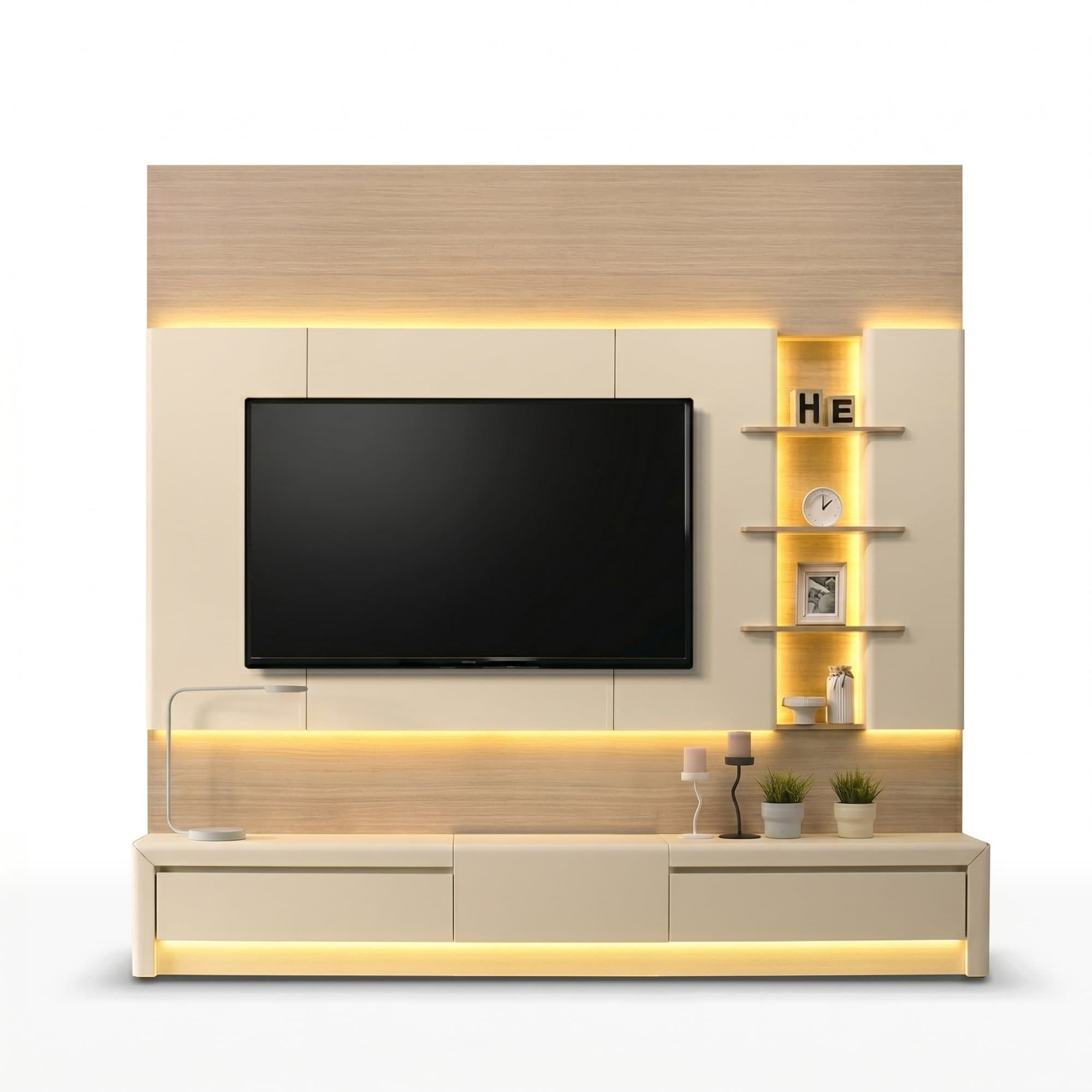KORE 8'x8' TV Stand Cabinet view 1
