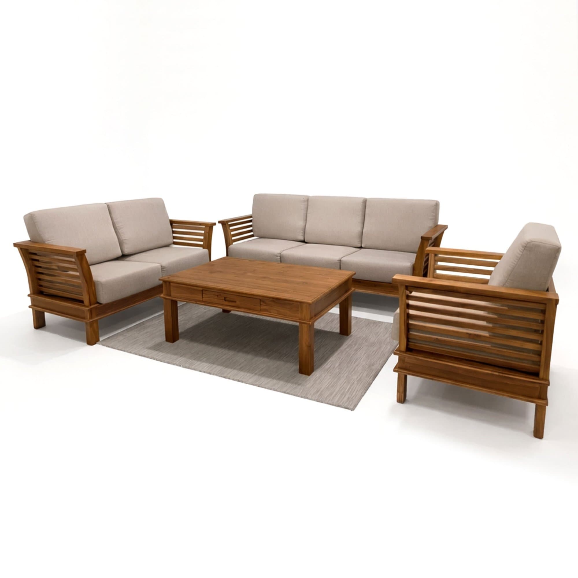 KARINA Teak Wood Sofa Set