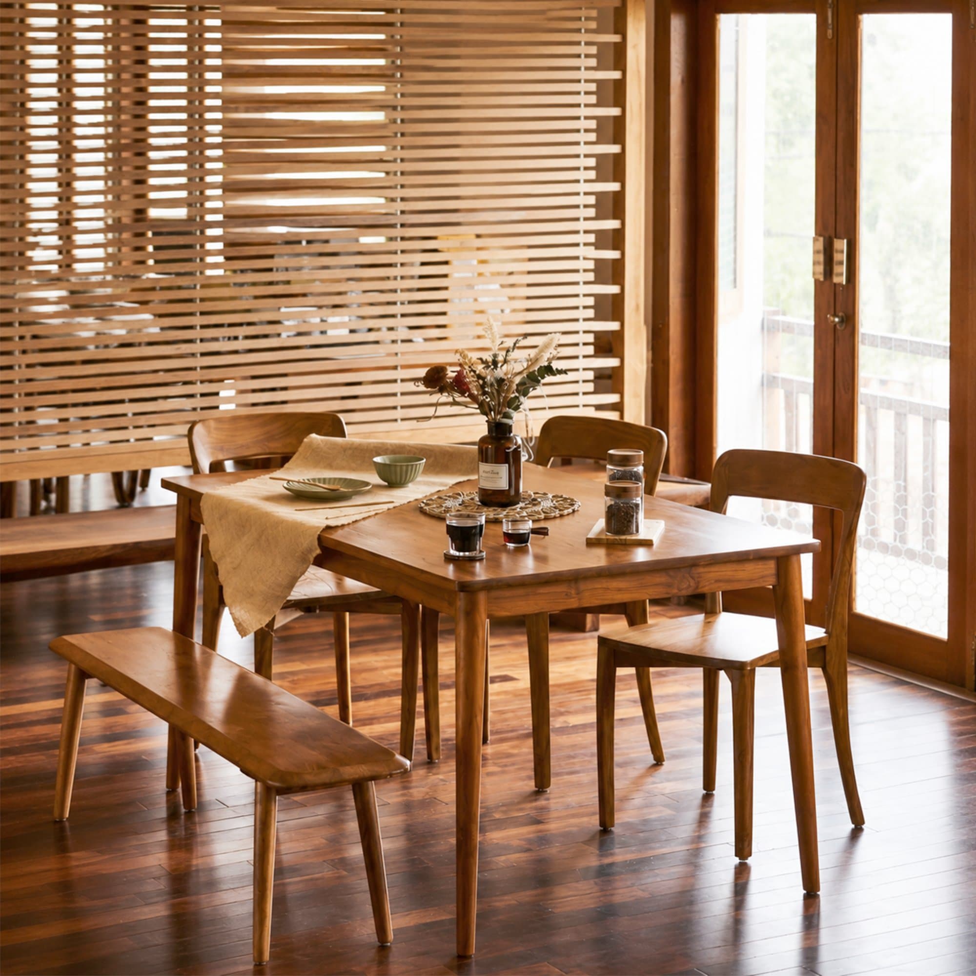 KIRBY Teak Dining Table alternate view