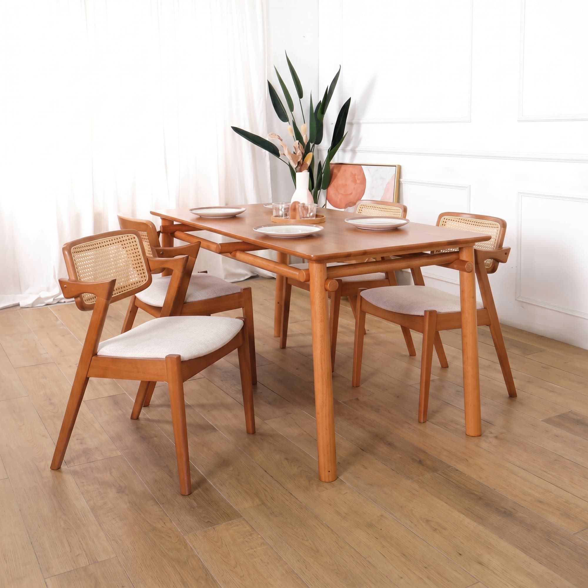 GAVIN (Light Walnut) Dining Chair view 2