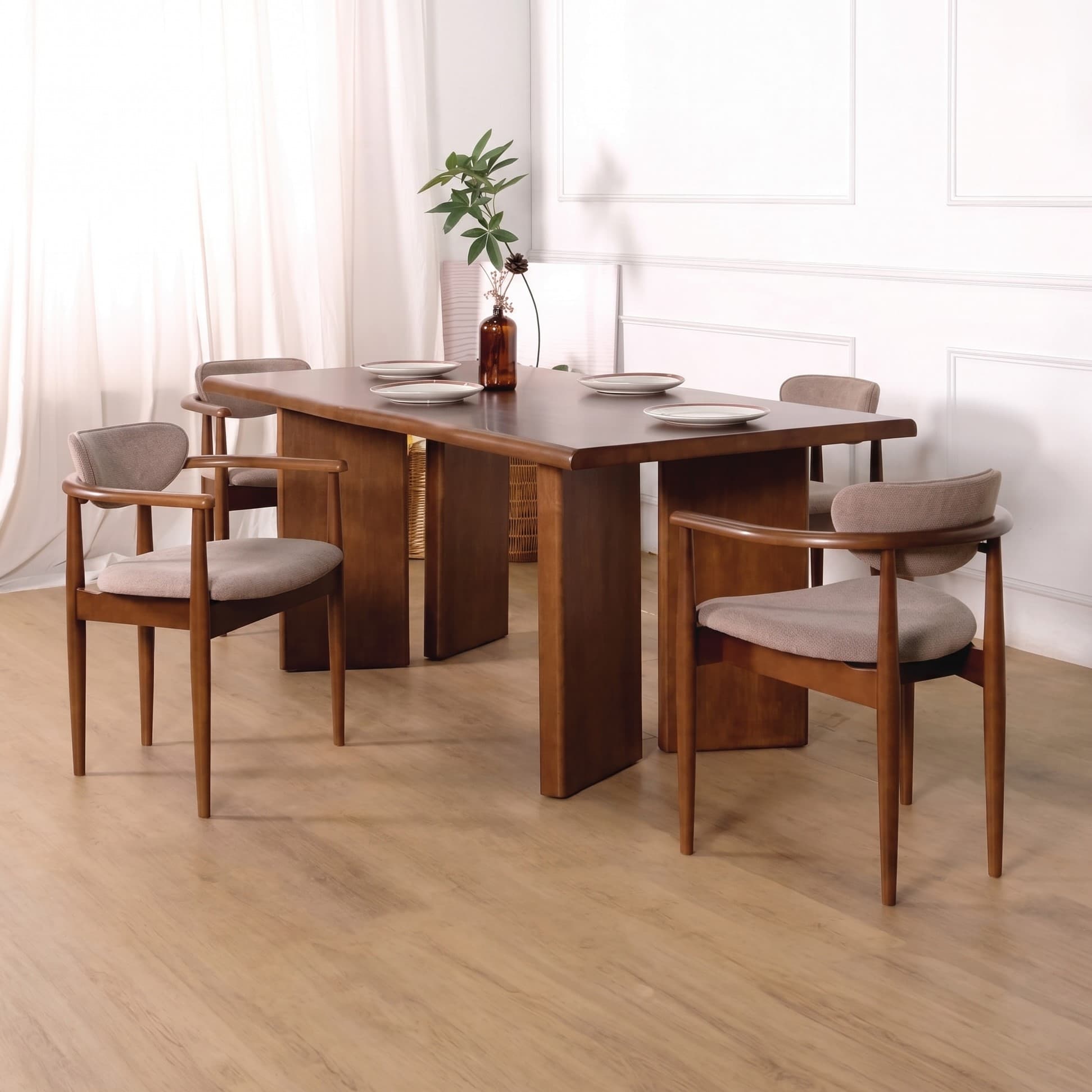 VIANO (Medium Brown) Dining Chair view 2