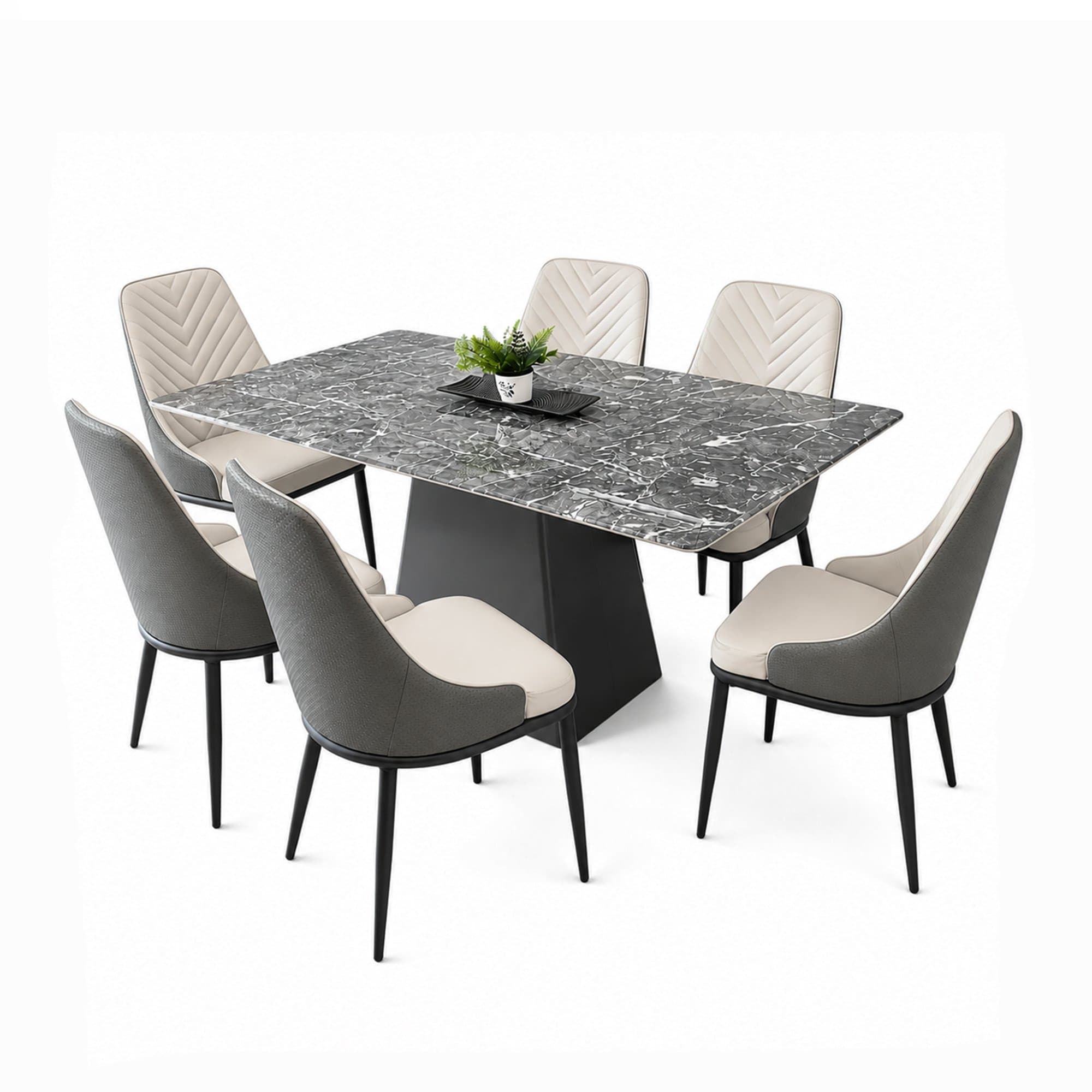GALAXY (Grey) Dining Chair view 2