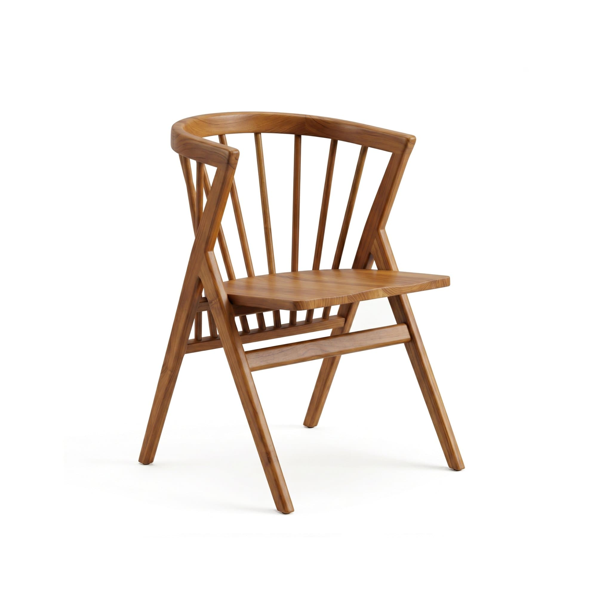 AURICK Teak Dining Chair view 1