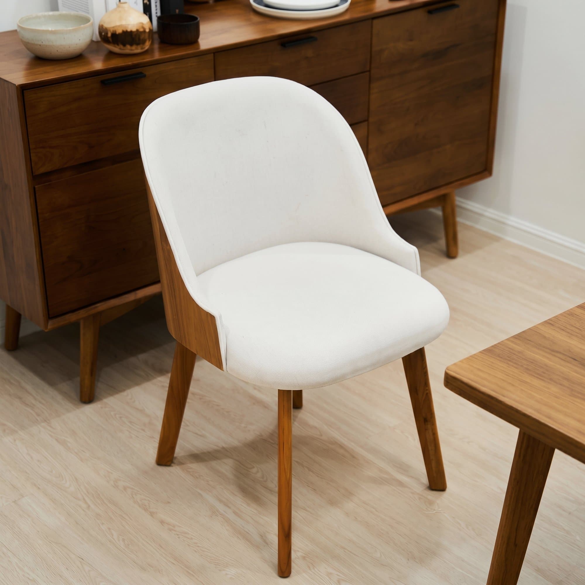 TRUVA Teak Dining Chair (Customizable) view 3