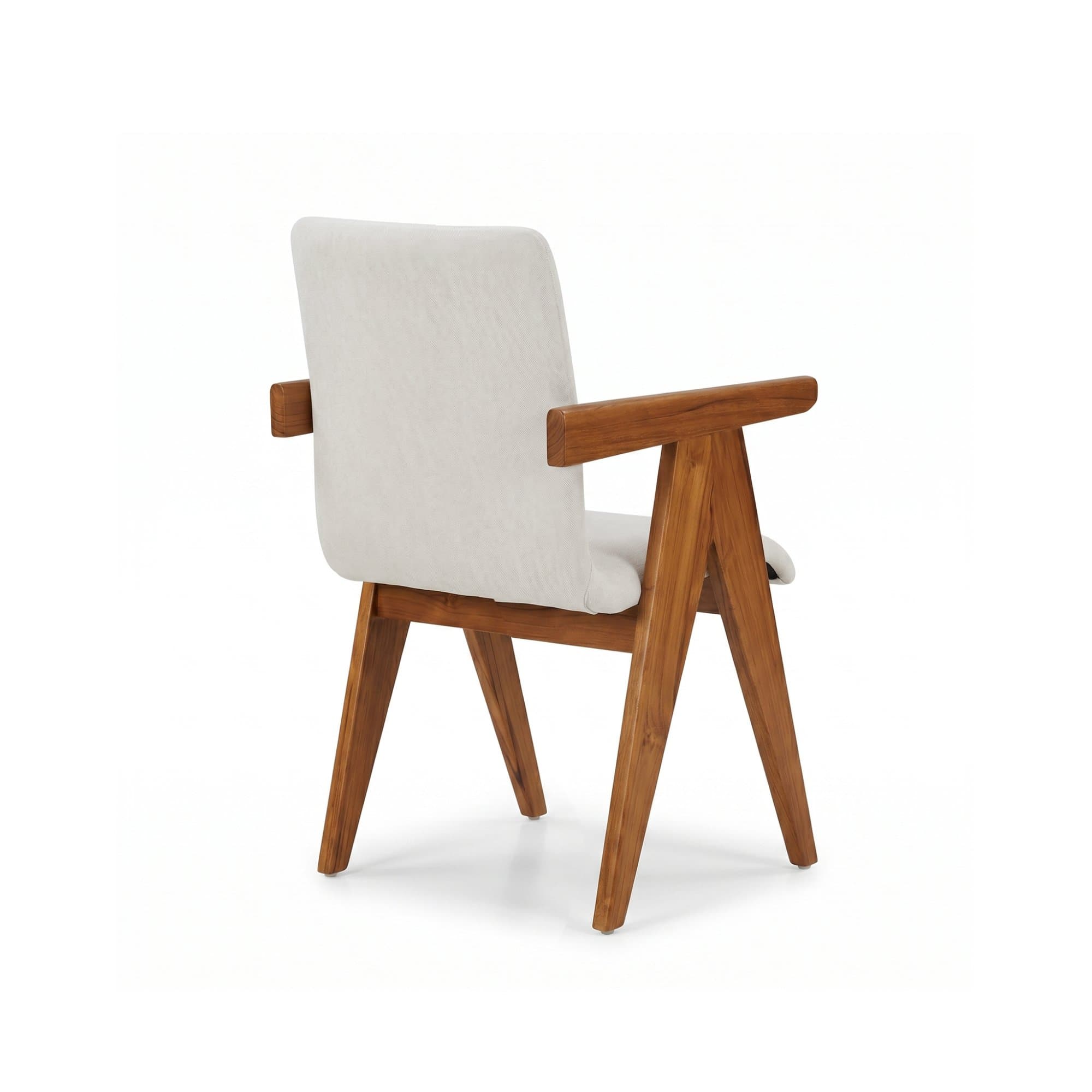 MARLOFT Teak Dining Chair (Customizable) view 2