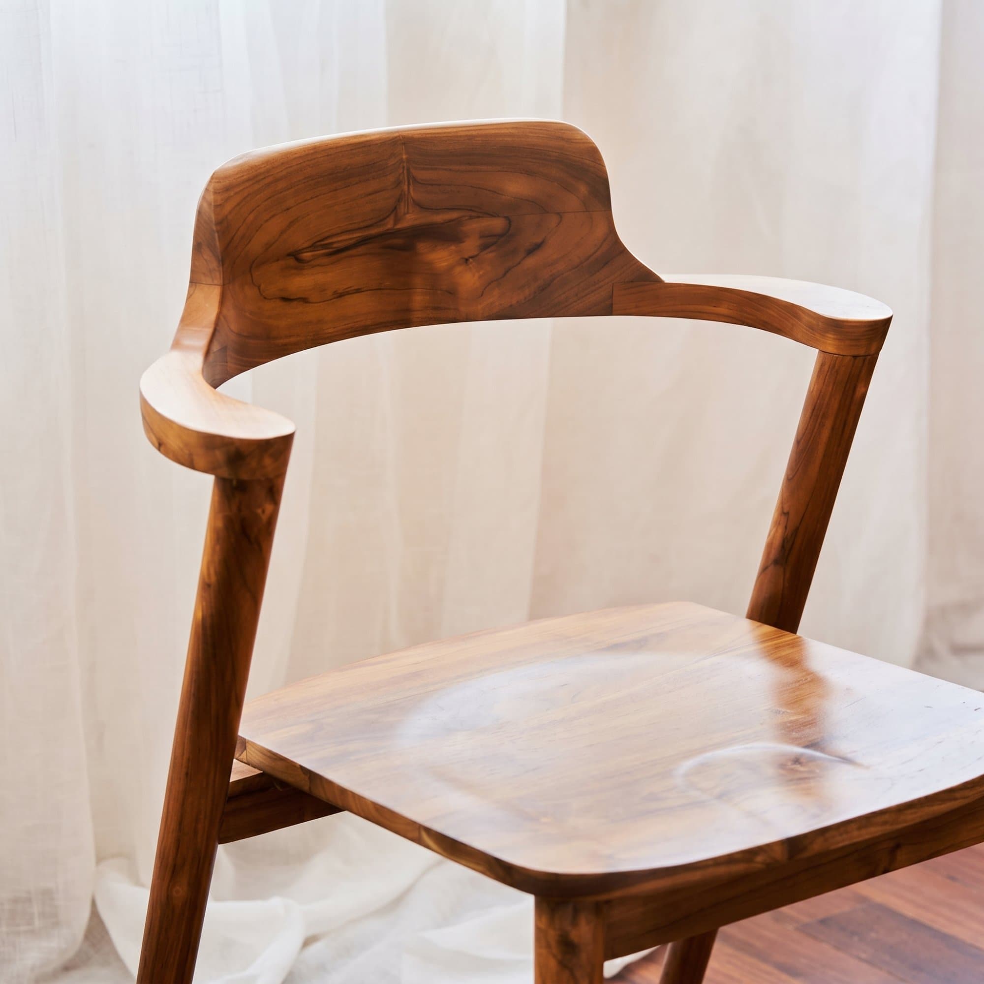 JORVIK Teak Dining Chair view 3