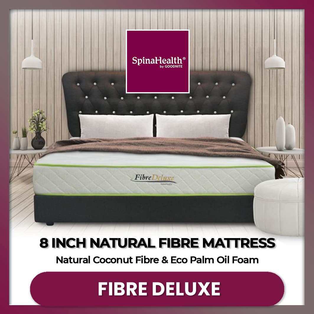 SpinaHealth - FibreDeluxe Fibre Mattress view 1