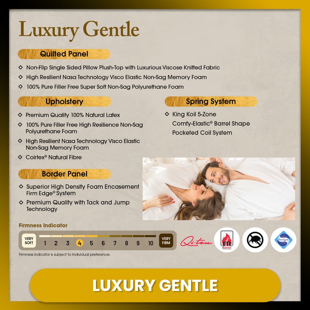 Kingkoil Hotel Collection - Luxury GENTLE view 3