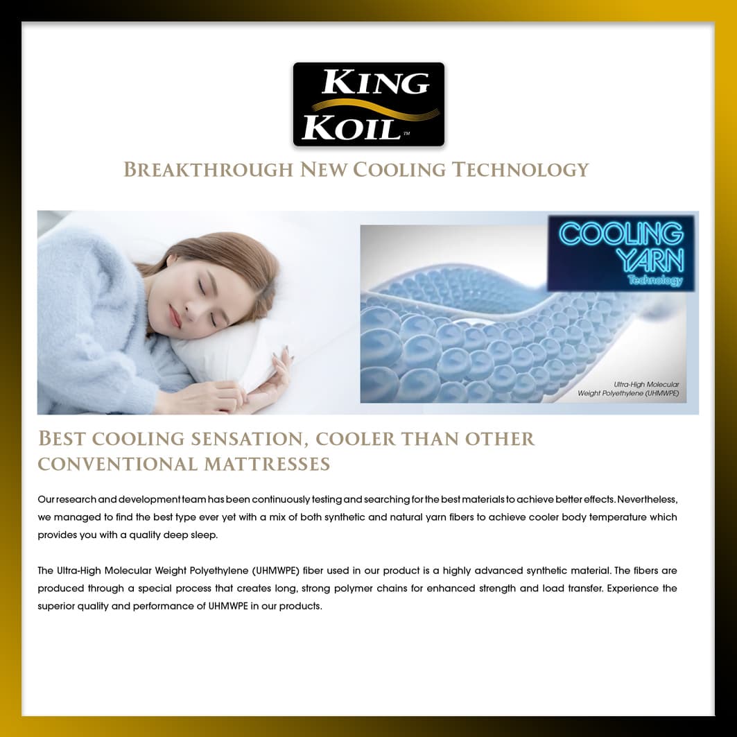 Kingkoil Hotel Collection - Luxury Qi-Cool FIRM view 6