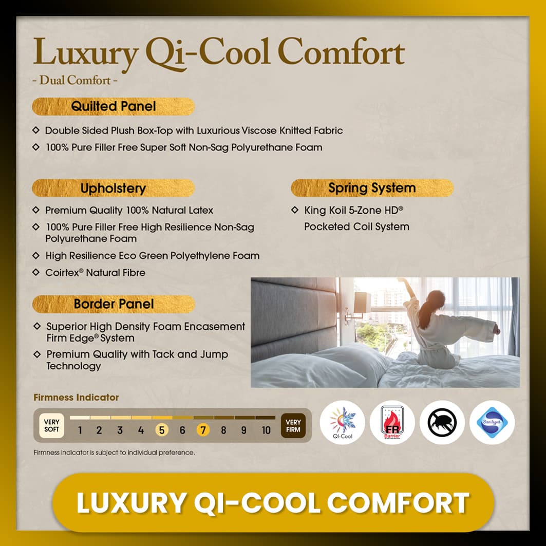 Kingkoil Hotel Collection - Luxury Qi-Cool COMFORT view 3