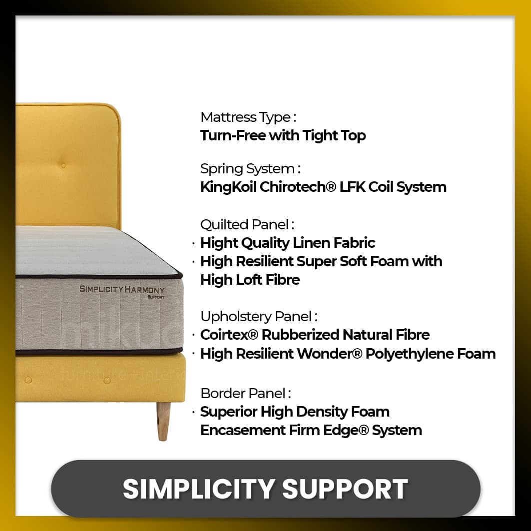 Kingkoil Simplicity - Harmony Support view 3