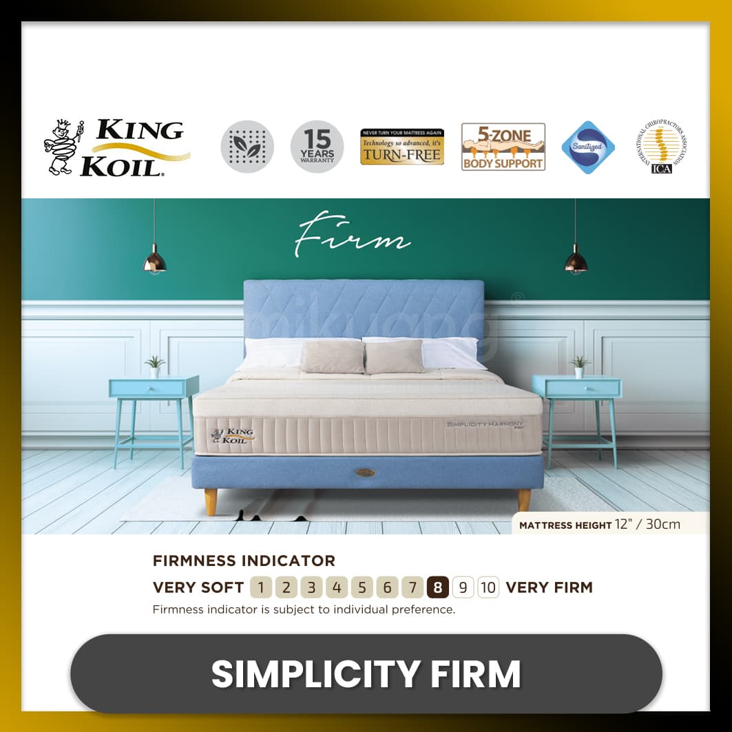 Kingkoil Simplicity - Harmony Firm view 3