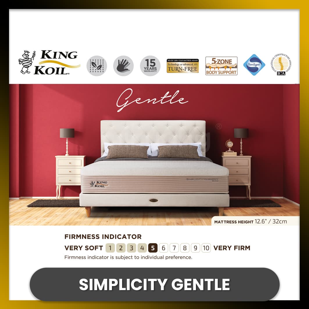 Kingkoil Simplicity - Harmony Gentle view 4