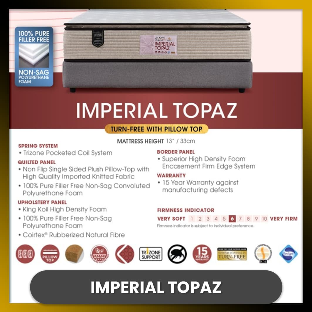Kingkoil Prince 2.0 - Imperial Topaz view 2