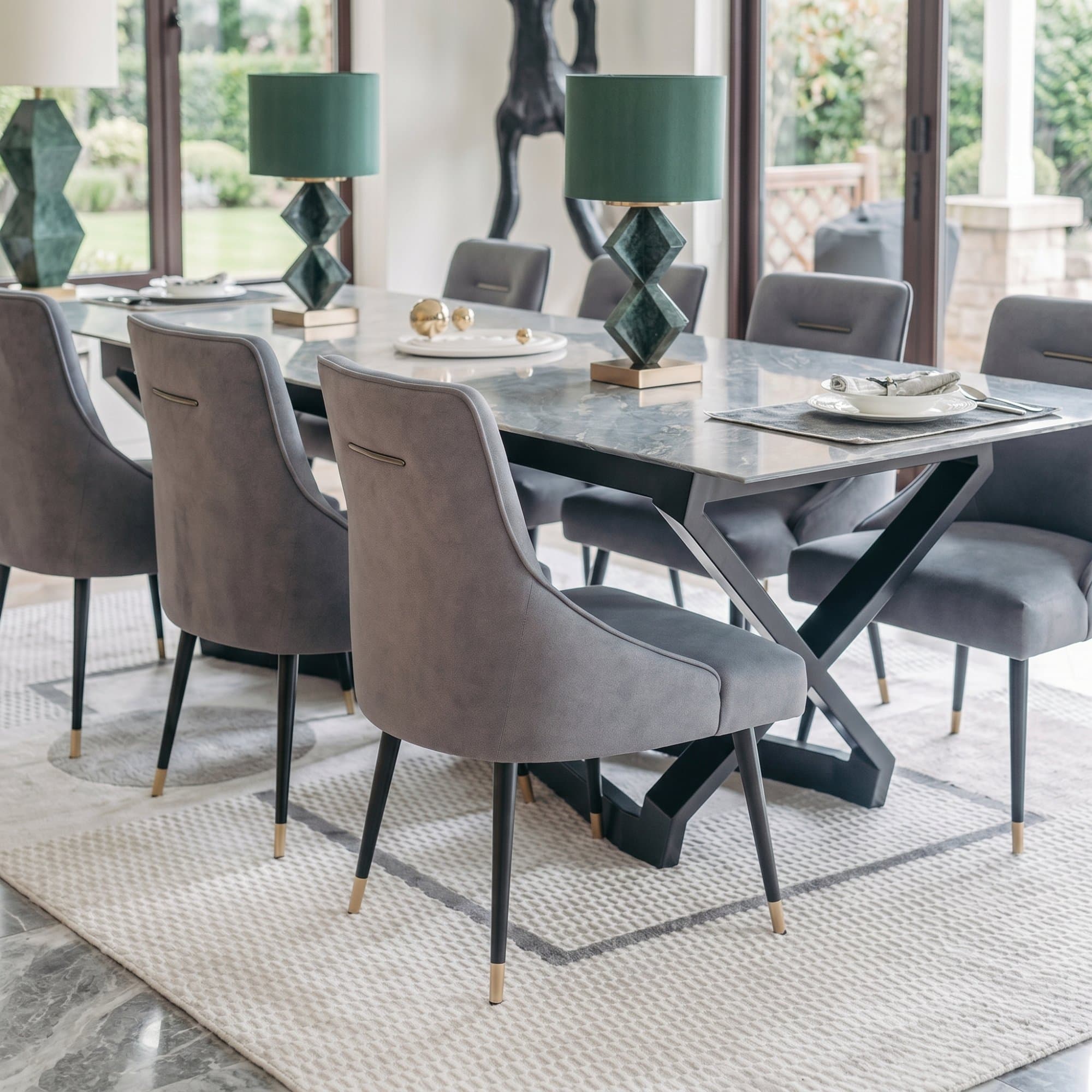 KIRSTY Dining Chair (Customizable) view 2