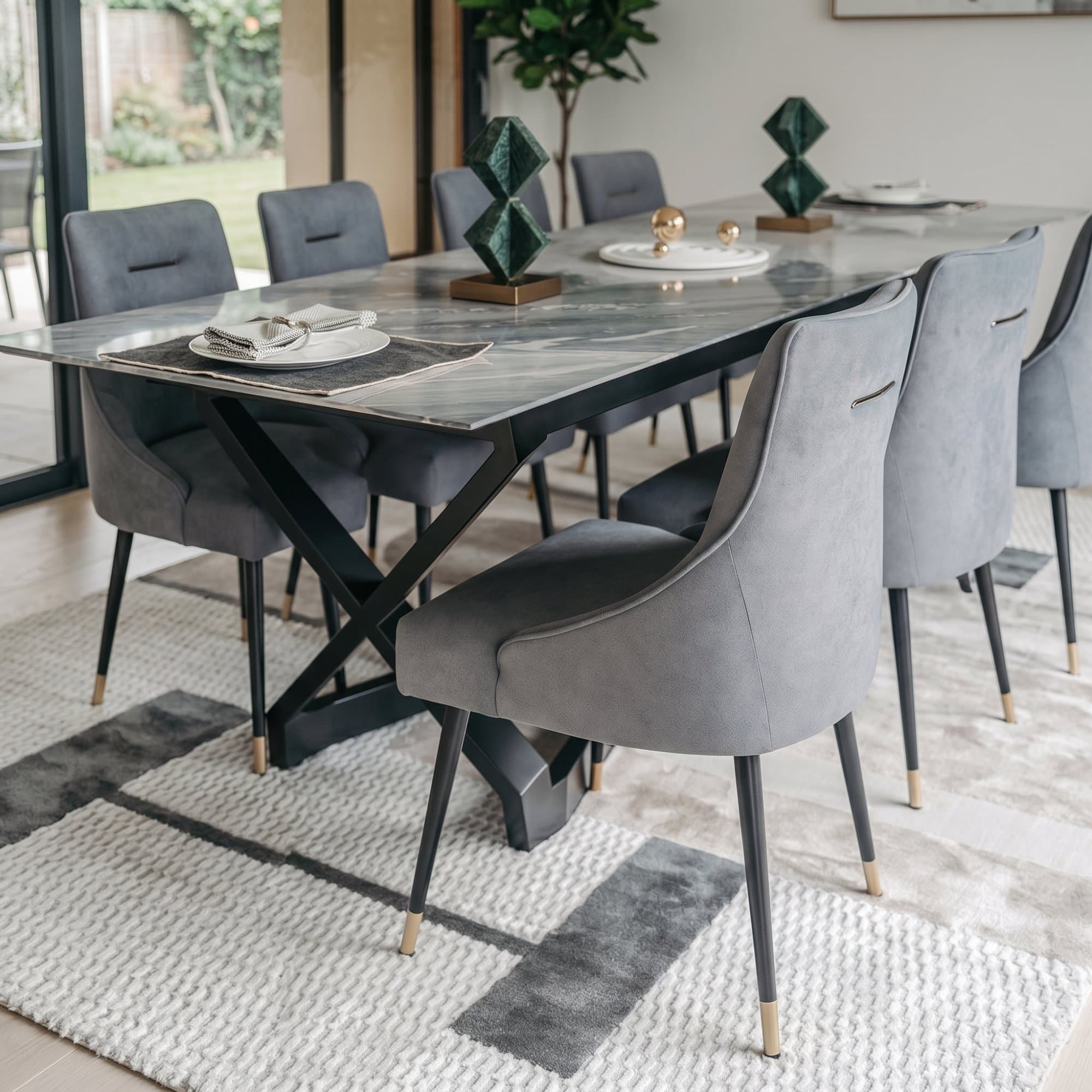 KIRSTY Dining Chair (Customizable) view 3