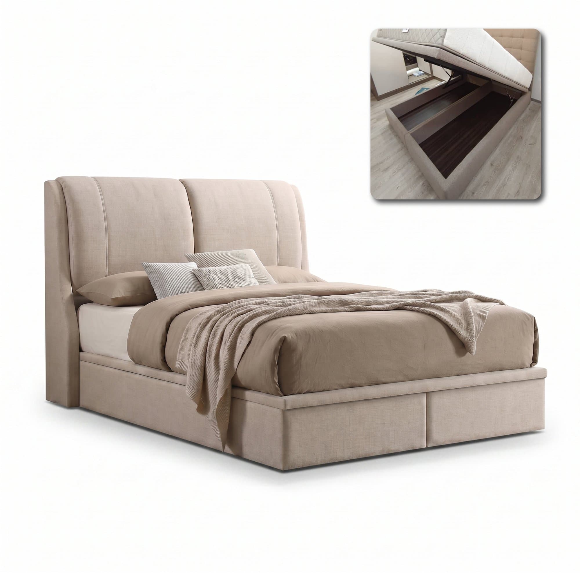 SF-2B Storage Bed (Internal Storage: 9") view 2