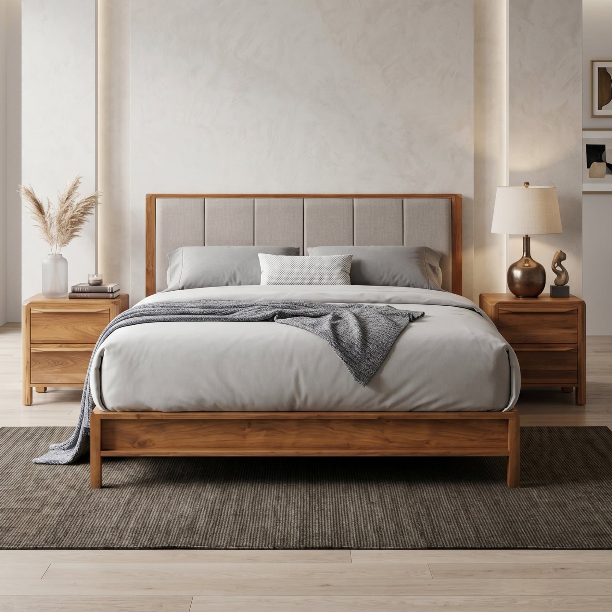 EFFIE Teak Bedframe