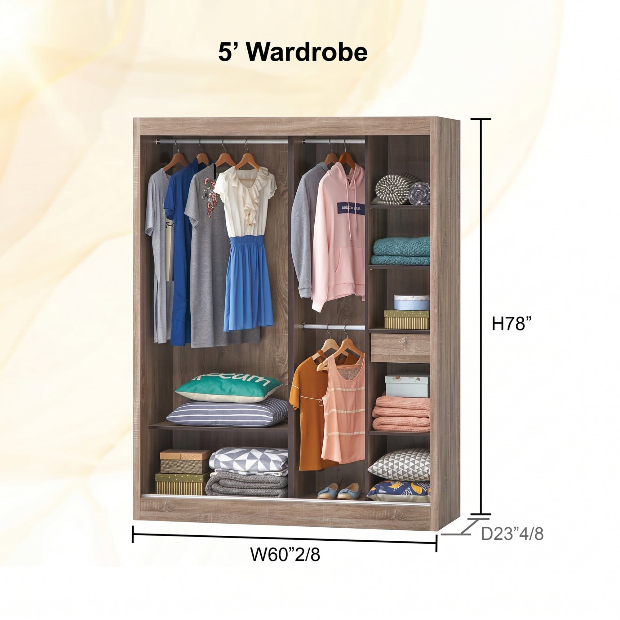 MB MATEPRO - MP515 W5F Wardrobe view 3
