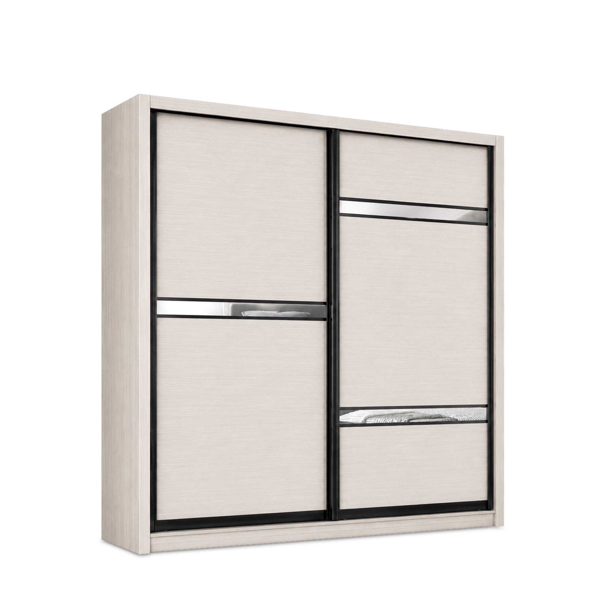 YM 8858 Sliding Door Wardrobe view 1